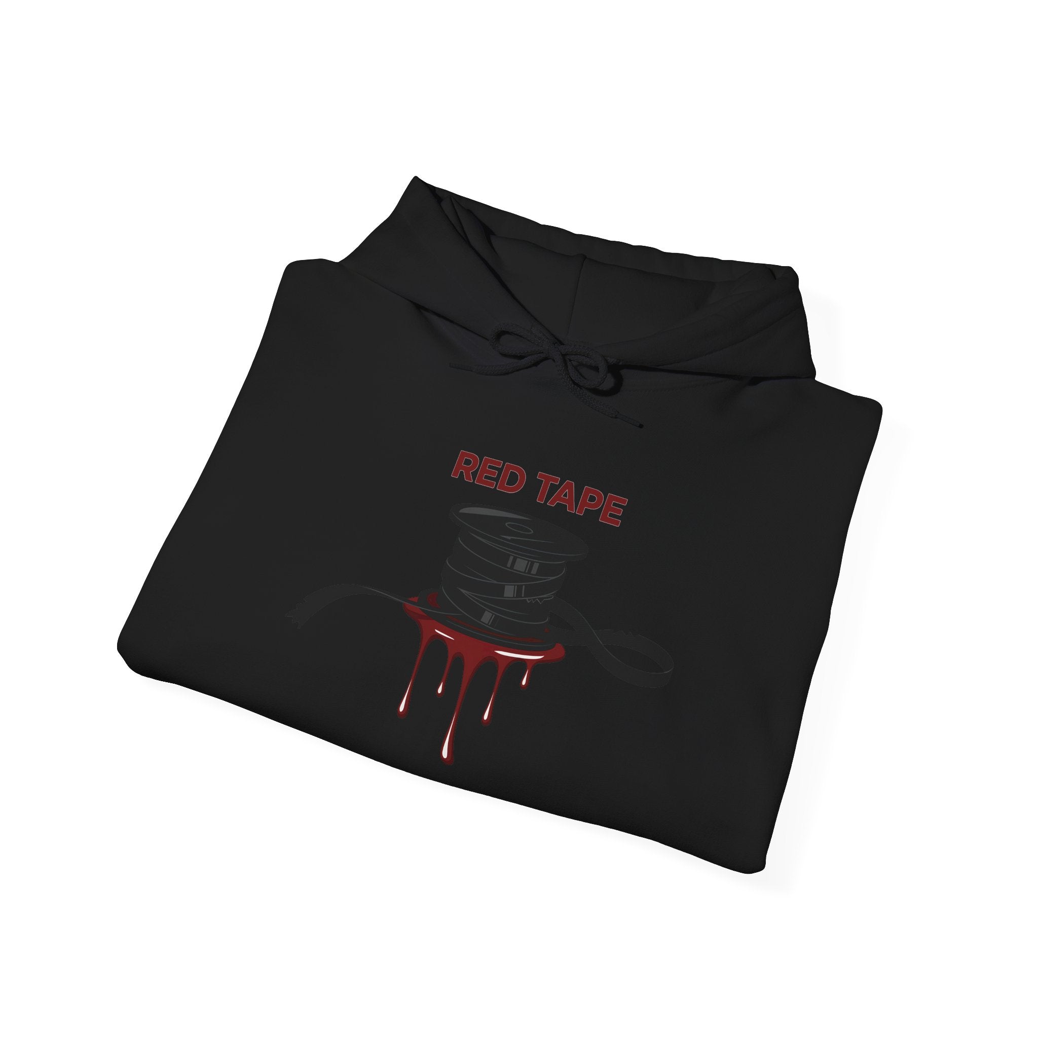 Last Slate Video 'REDACTED' Film Reel Hoodie — Red Tape Unisex Crew Neck Hoodie