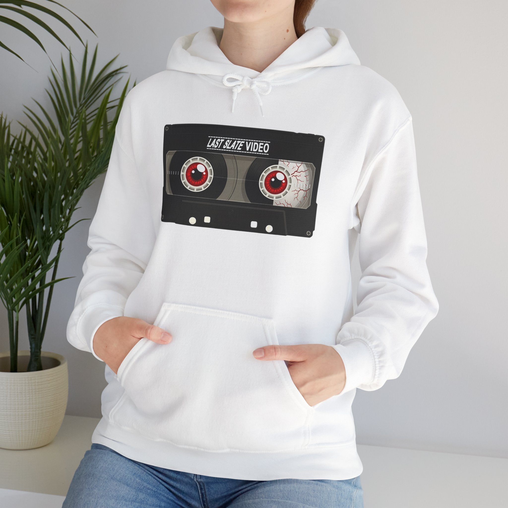 Last Slate Video VHS 'Found Footage' Unisex Heavy Cotton Hoodie