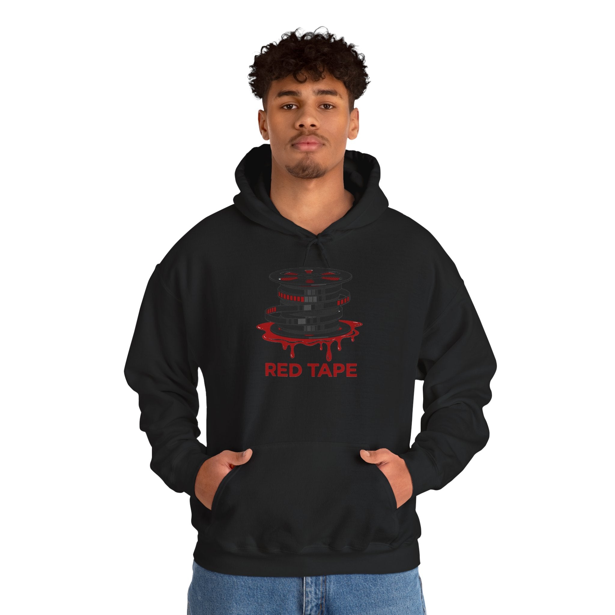 Last Slate Video 'Deleted Scenes' RED TAPE - Unisex Heavy Cotton Hoodie