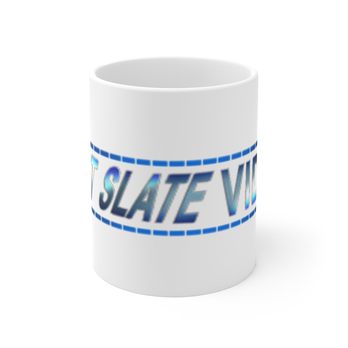 Last Slate Video Mug - Retro Neon Logo (11oz)