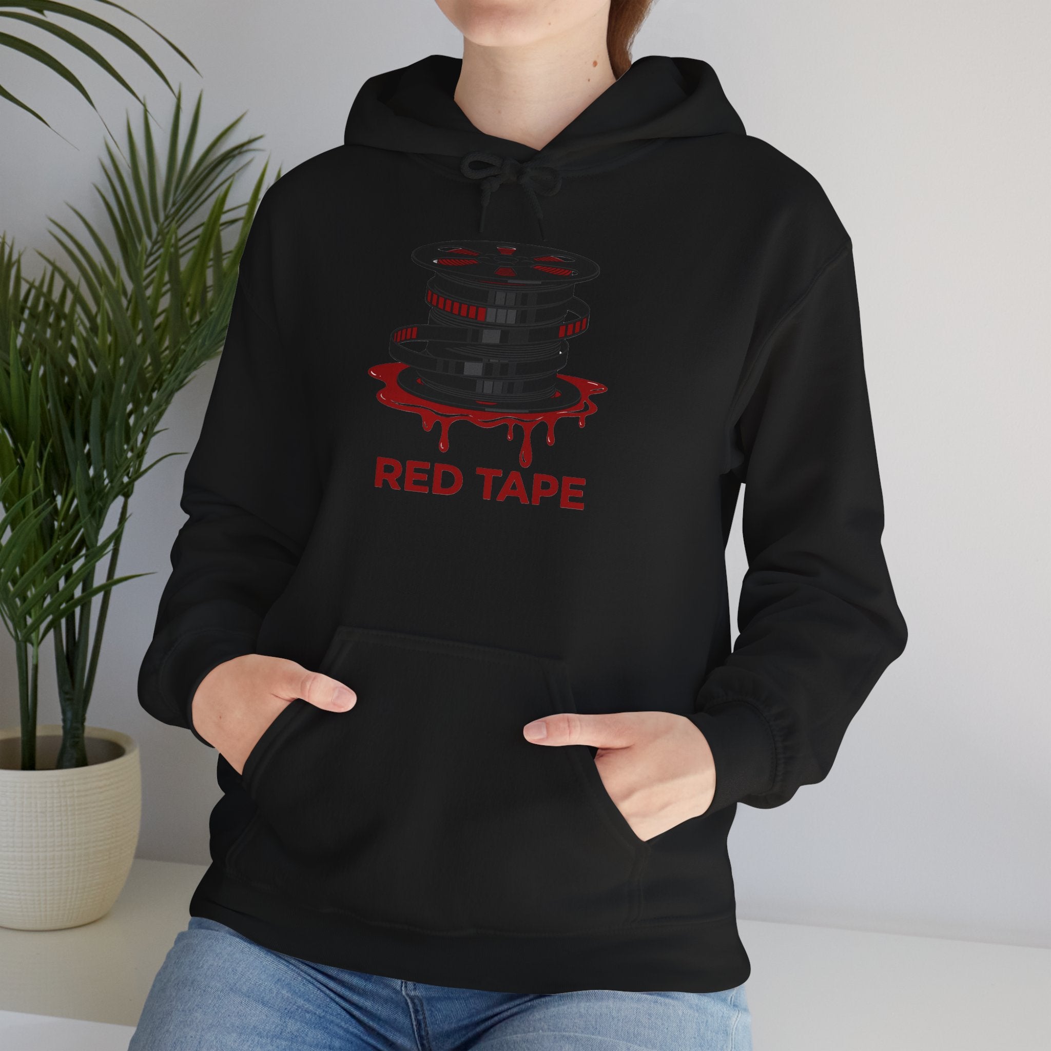 Last Slate Video 'Deleted Scenes' RED TAPE - Unisex Heavy Cotton Hoodie