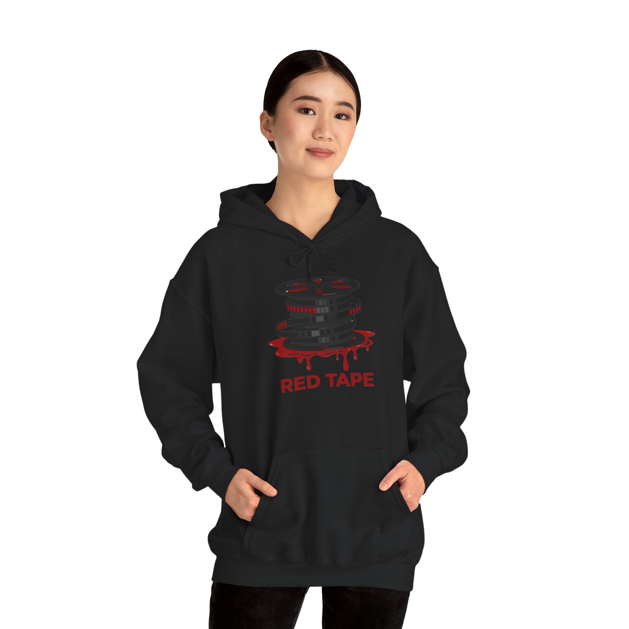 Last Slate Video 'Deleted Scenes' RED TAPE - Unisex Heavy Cotton Hoodie