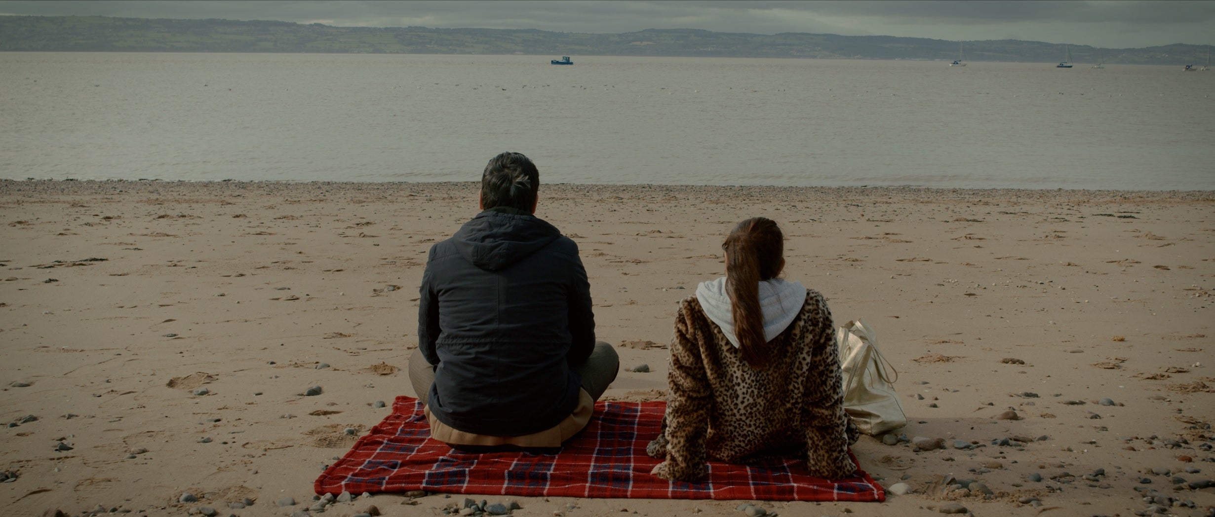 On the beach