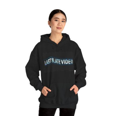 Last Slate Video Hoodie — Retro Neon Logo