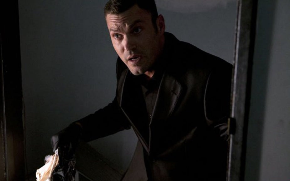 Preston in the doorway