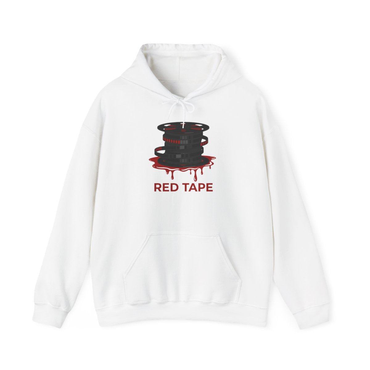 Horror Hoodie - 'Deleted Scenes' RED TAPE - Unisex Heavy Cotton Hoodie