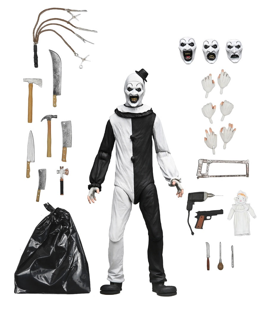 NECA Terrifier Art the Clown Ultimate 7-Inch Action Figure