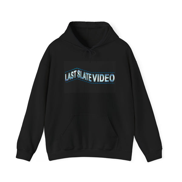 Last Slate Video Hoodie — Retro Neon Logo