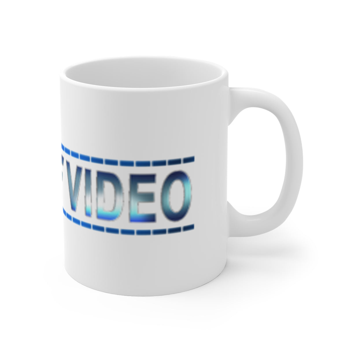 Last Slate Video Mug - Retro Neon Logo (11oz)