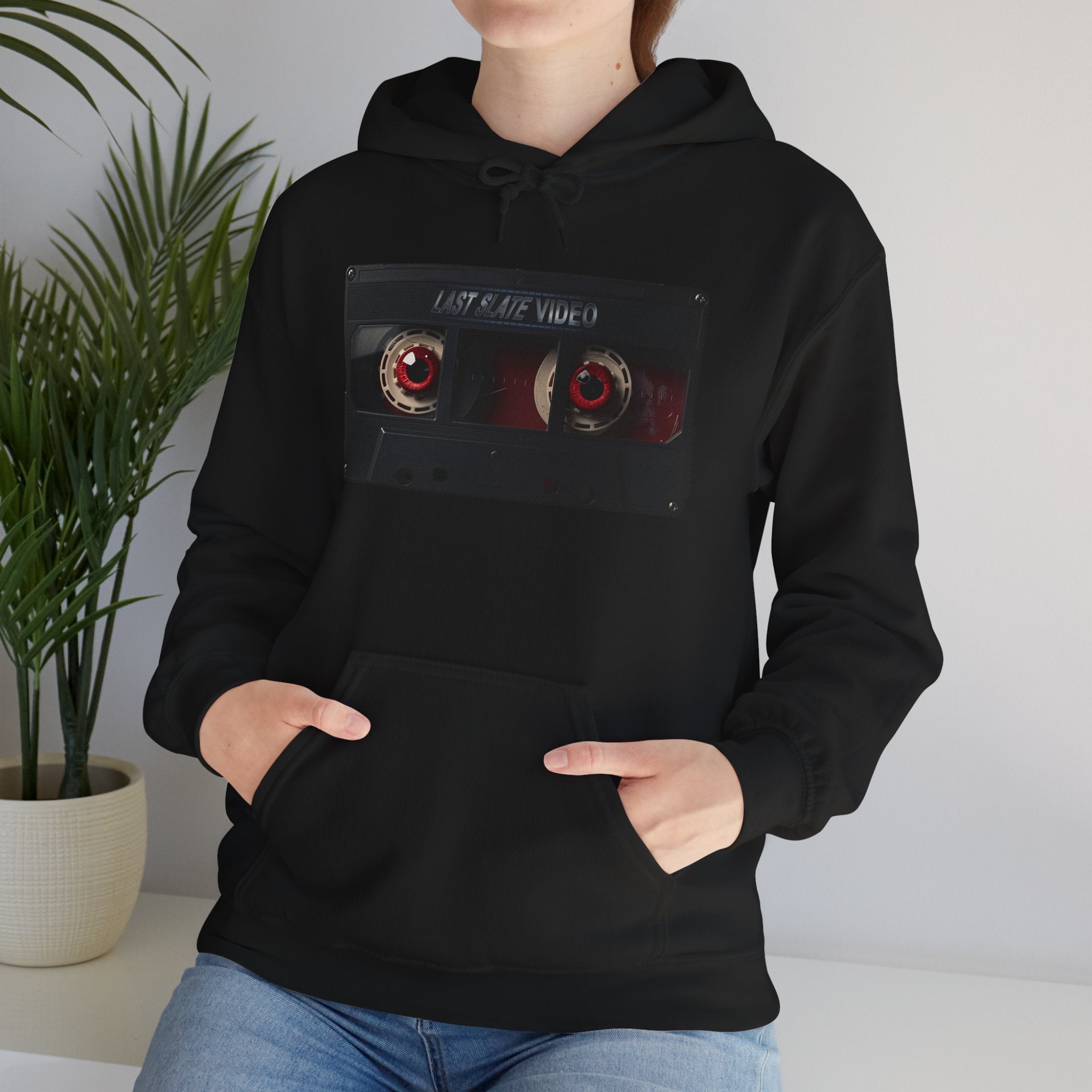 Last Slate Video VHS 'No Witnesses' Unisex Heavy Cotton Hoodie