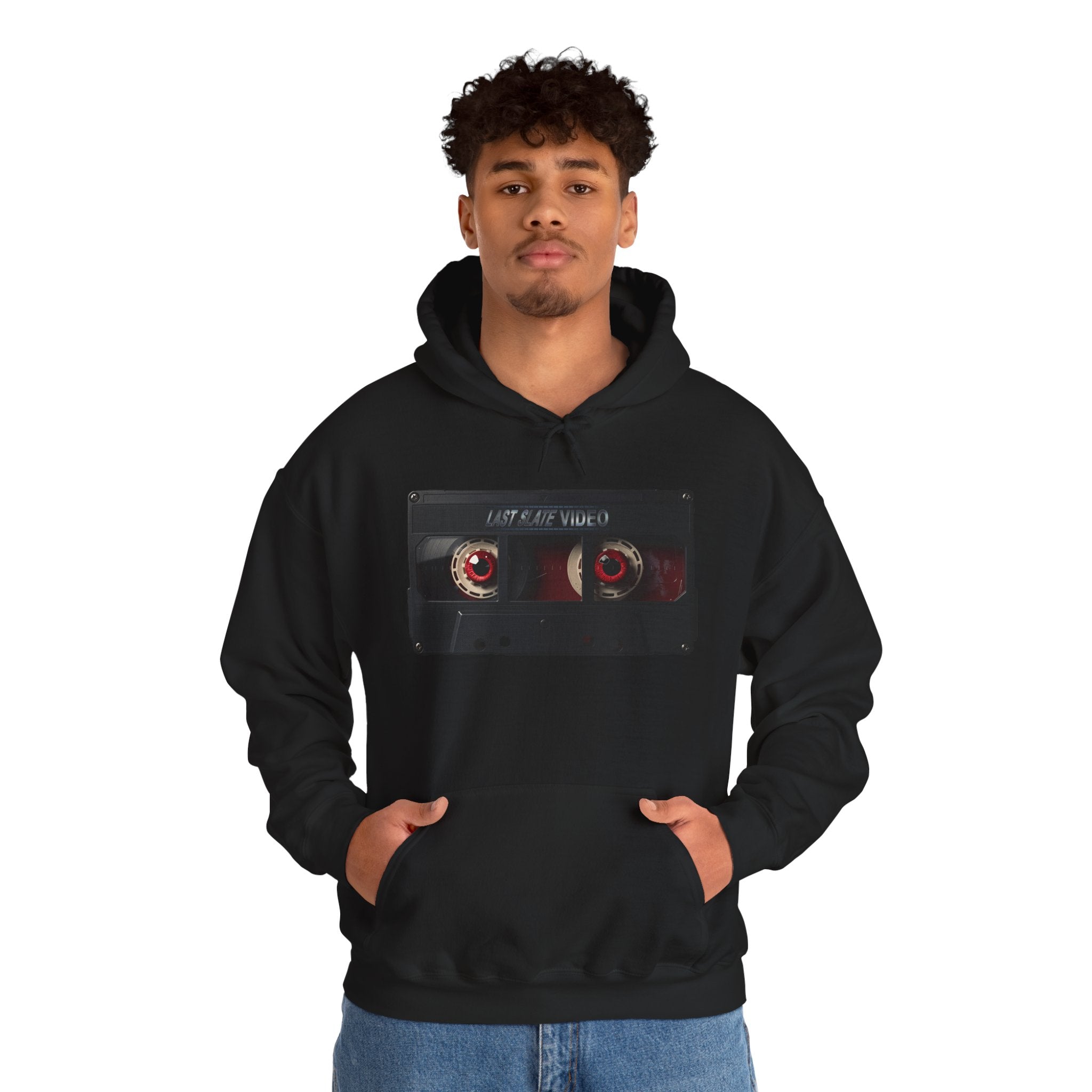 Last Slate Video VHS 'No Witnesses' Unisex Heavy Cotton Hoodie