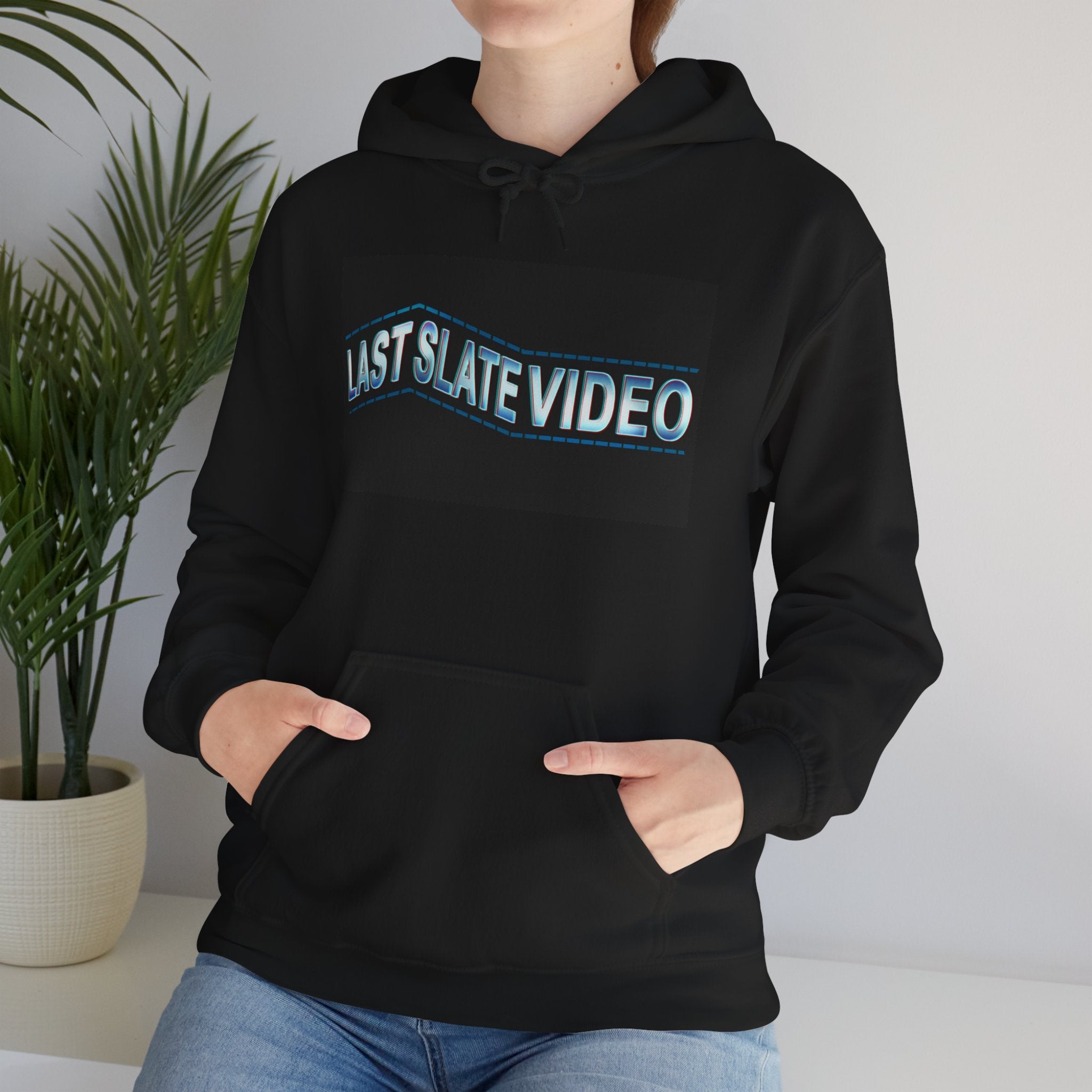 STAFFWEAR - Last Slate Video Hoodie — Retro Neon Logo