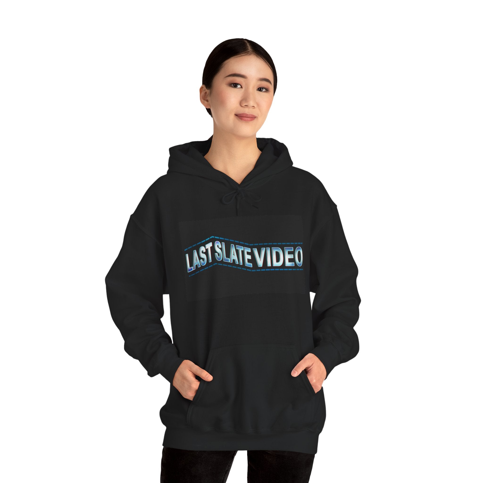 STAFFWEAR - Last Slate Video Hoodie — Retro Neon Logo