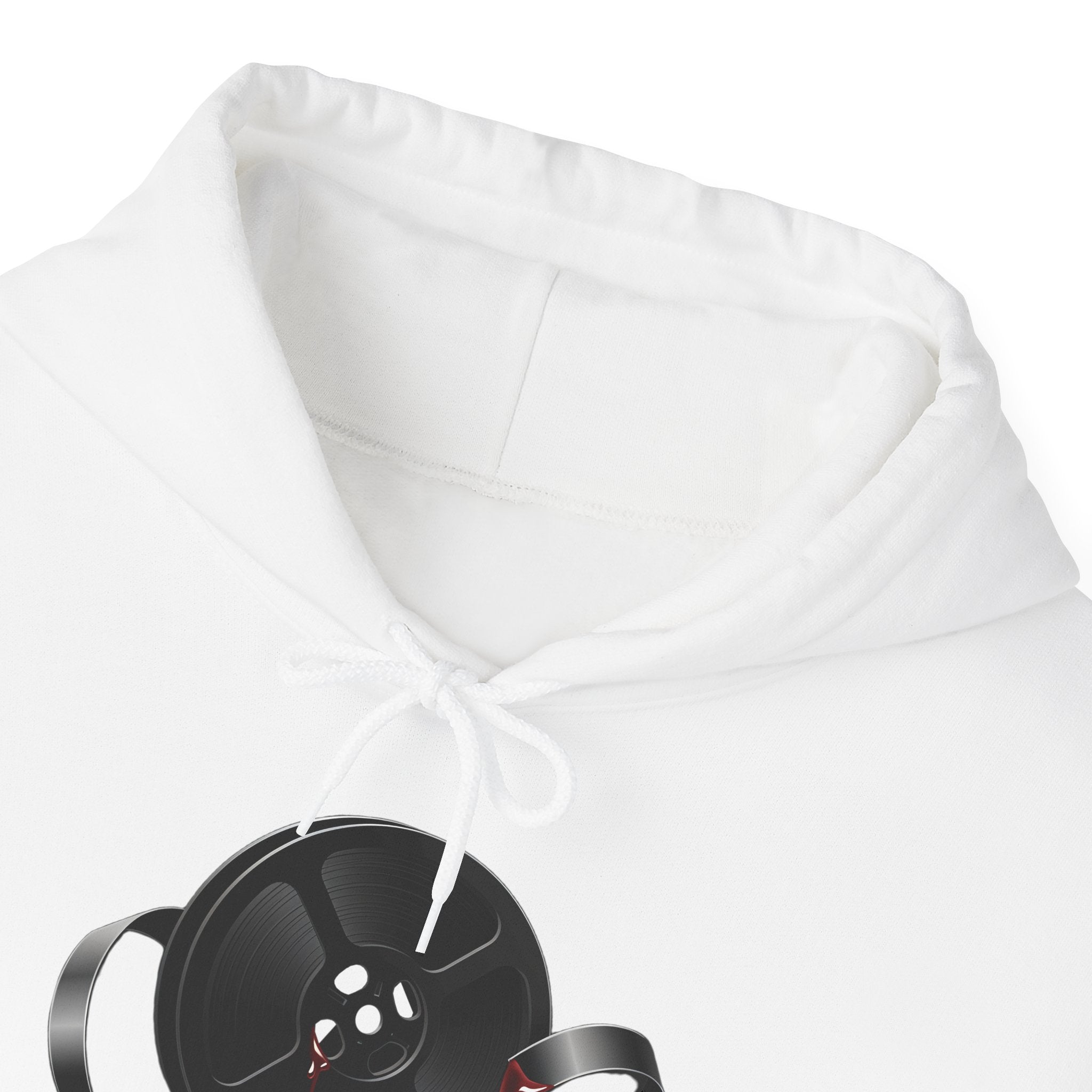 Last Slate Video 'UNSPOOLED' Film Reel  - Unisex Heavy Cotton Hoodie