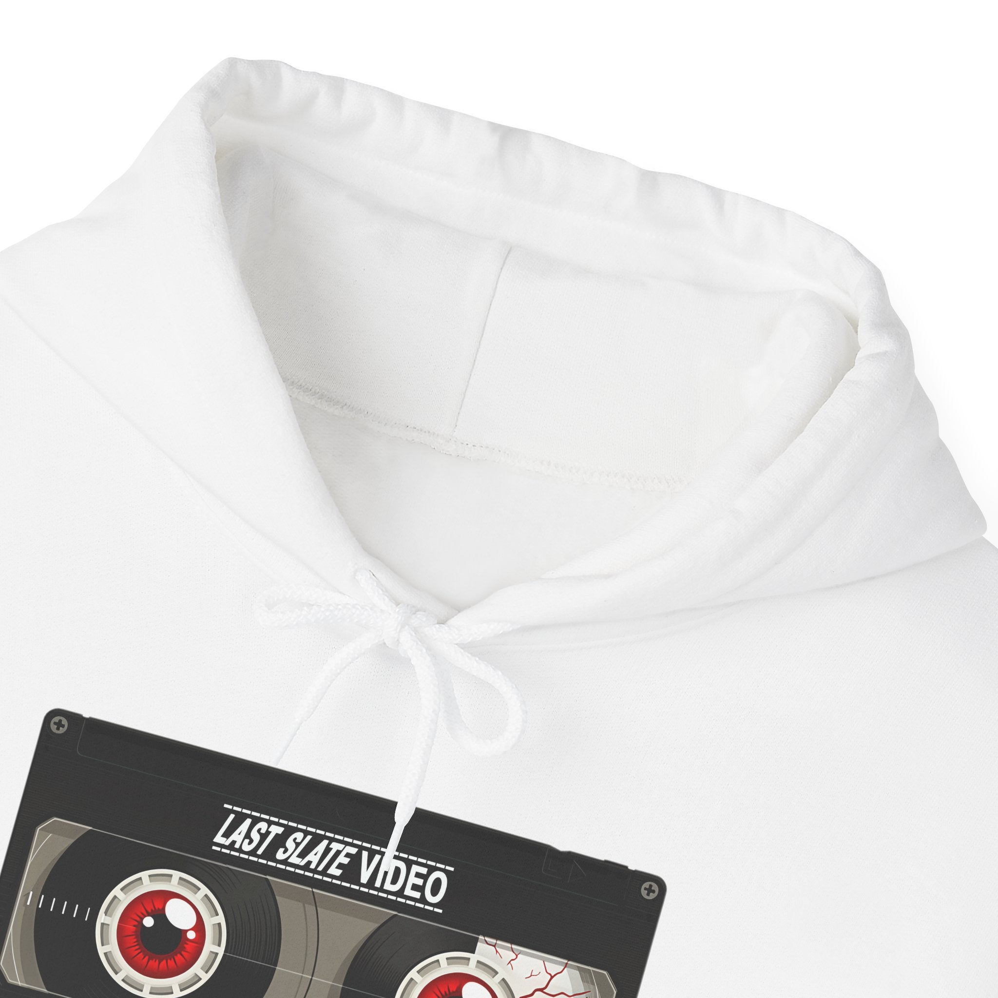 Last Slate Video ‘THE VOICES’ - [EVP SESSION - ABANDONED HOSPITAL]' Unisex Heavy Cotton Hoodie