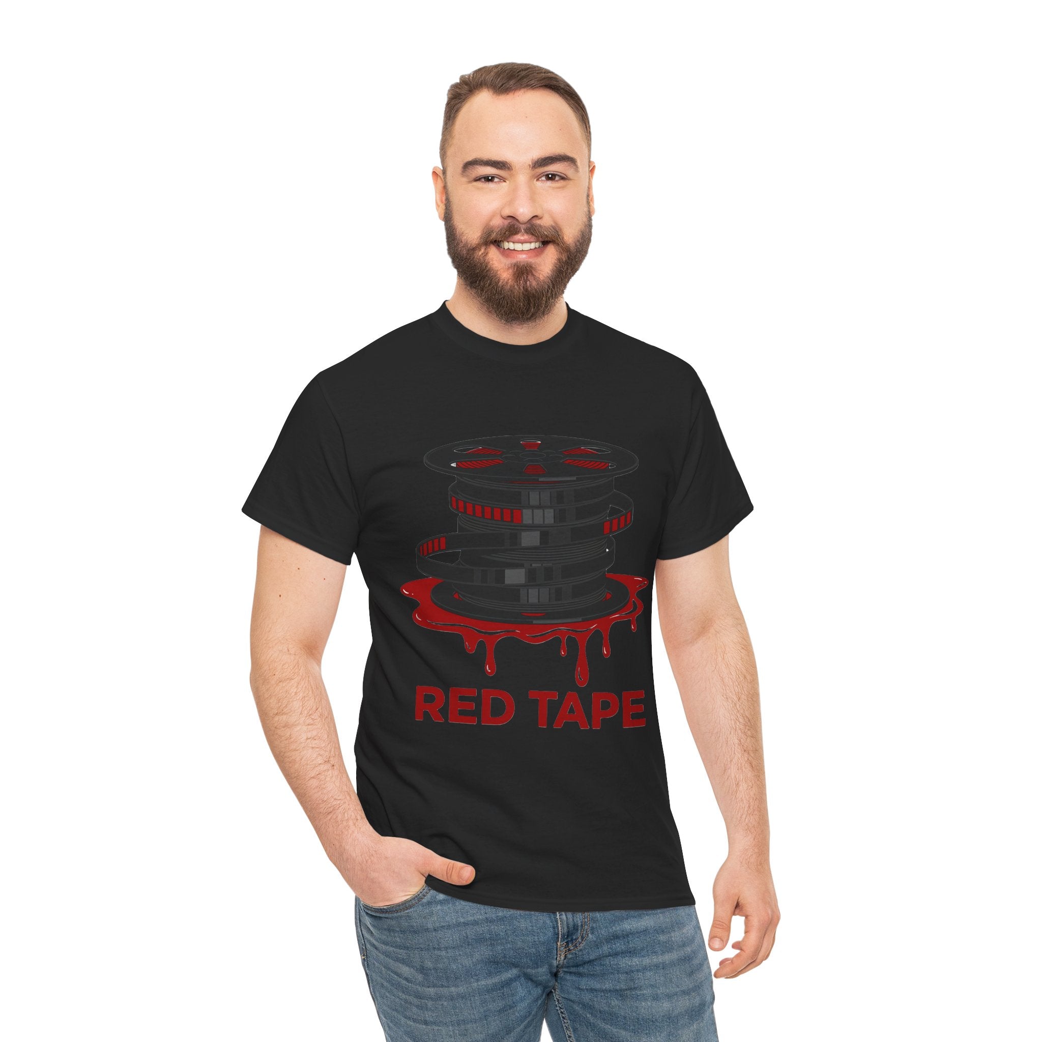 Last Slate Video 'Deleted Scenes'  RED TAPE - Unisex Heavy Cotton Tee