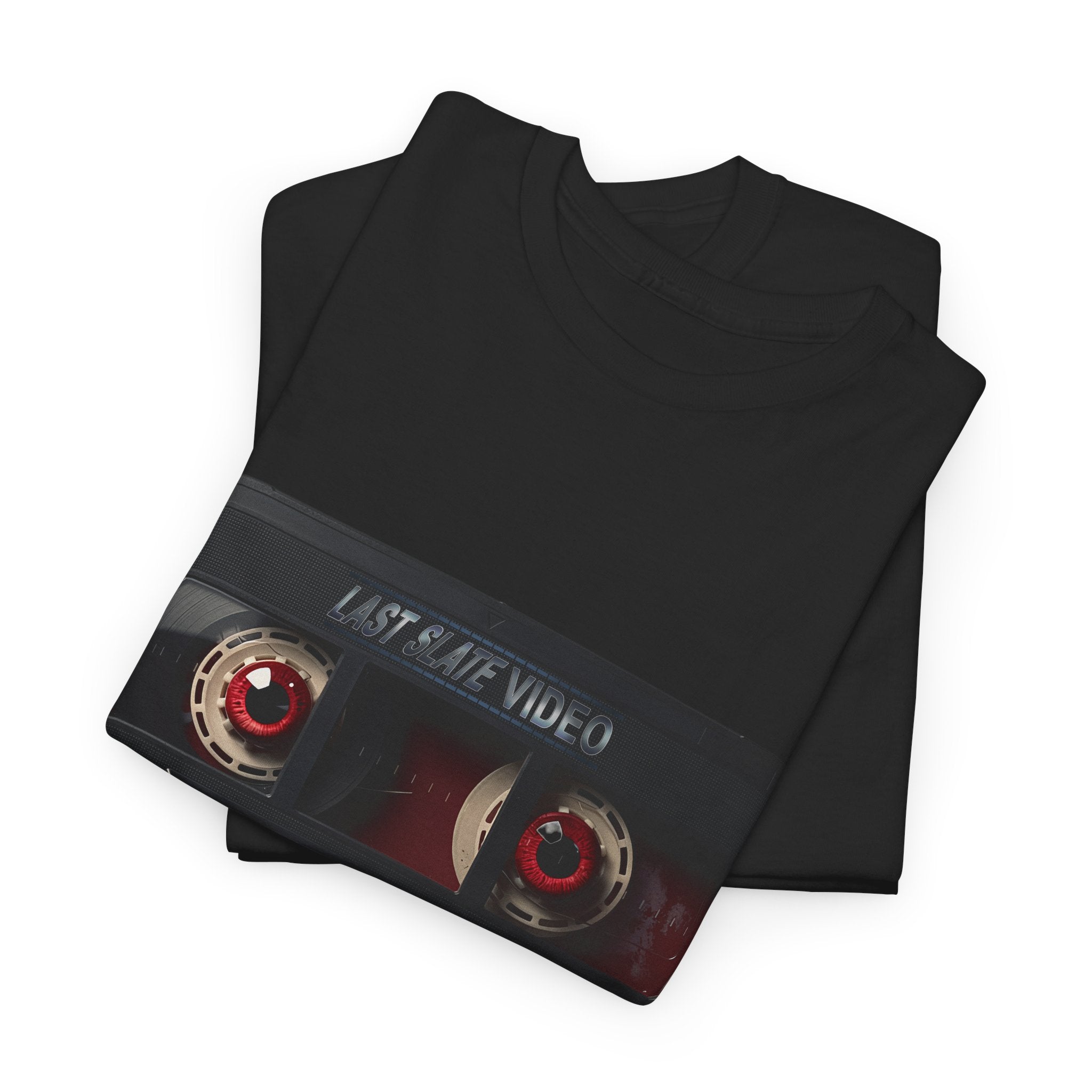 Last Slate Video VHS 'No Witnesses' Unisex Heavy Cotton T-Shirt