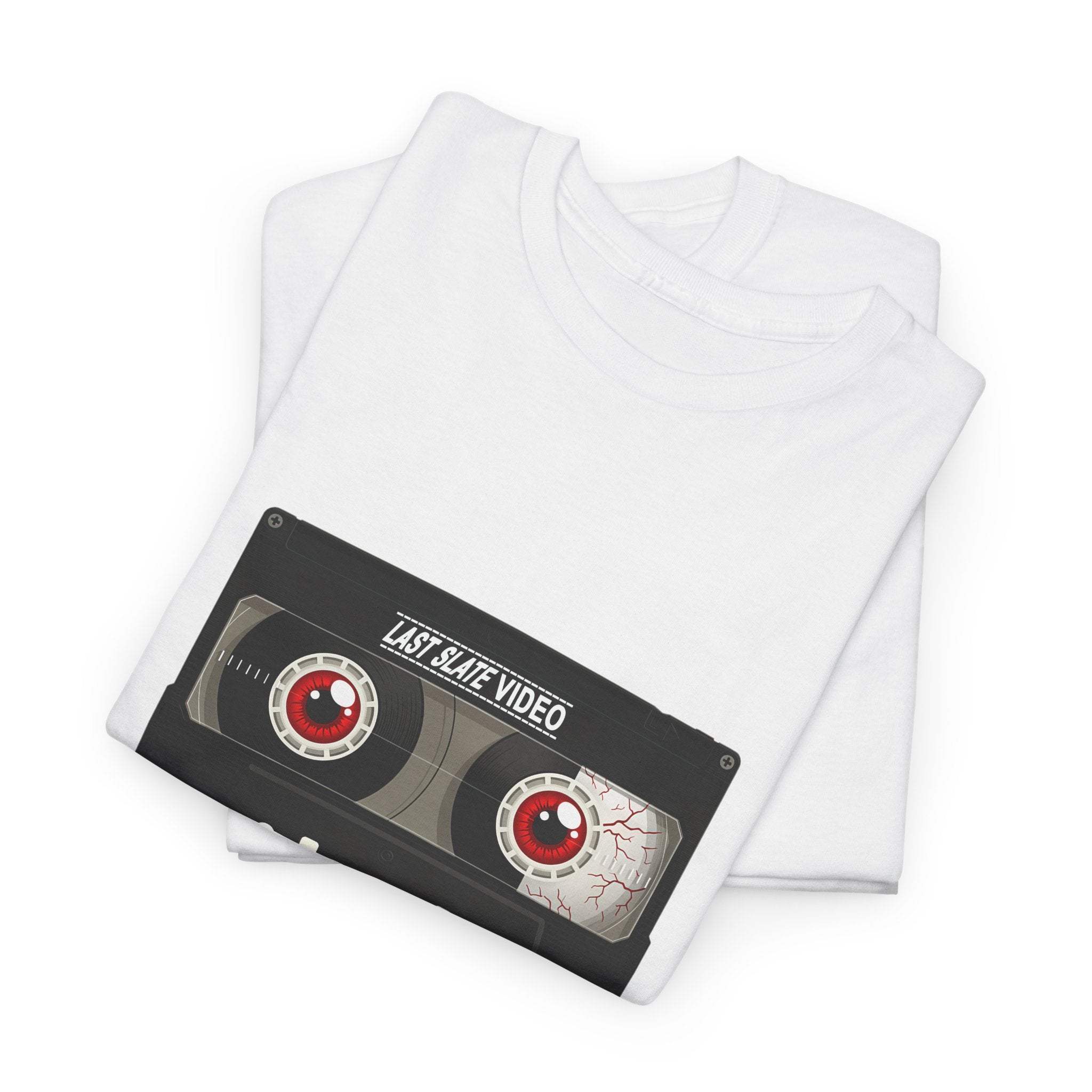 Last Slate Video ‘THE VOICES’ - [EVP SESSION - ABANDONED HOSPITAL]' Unisex Heavy Cotton T-Shirt