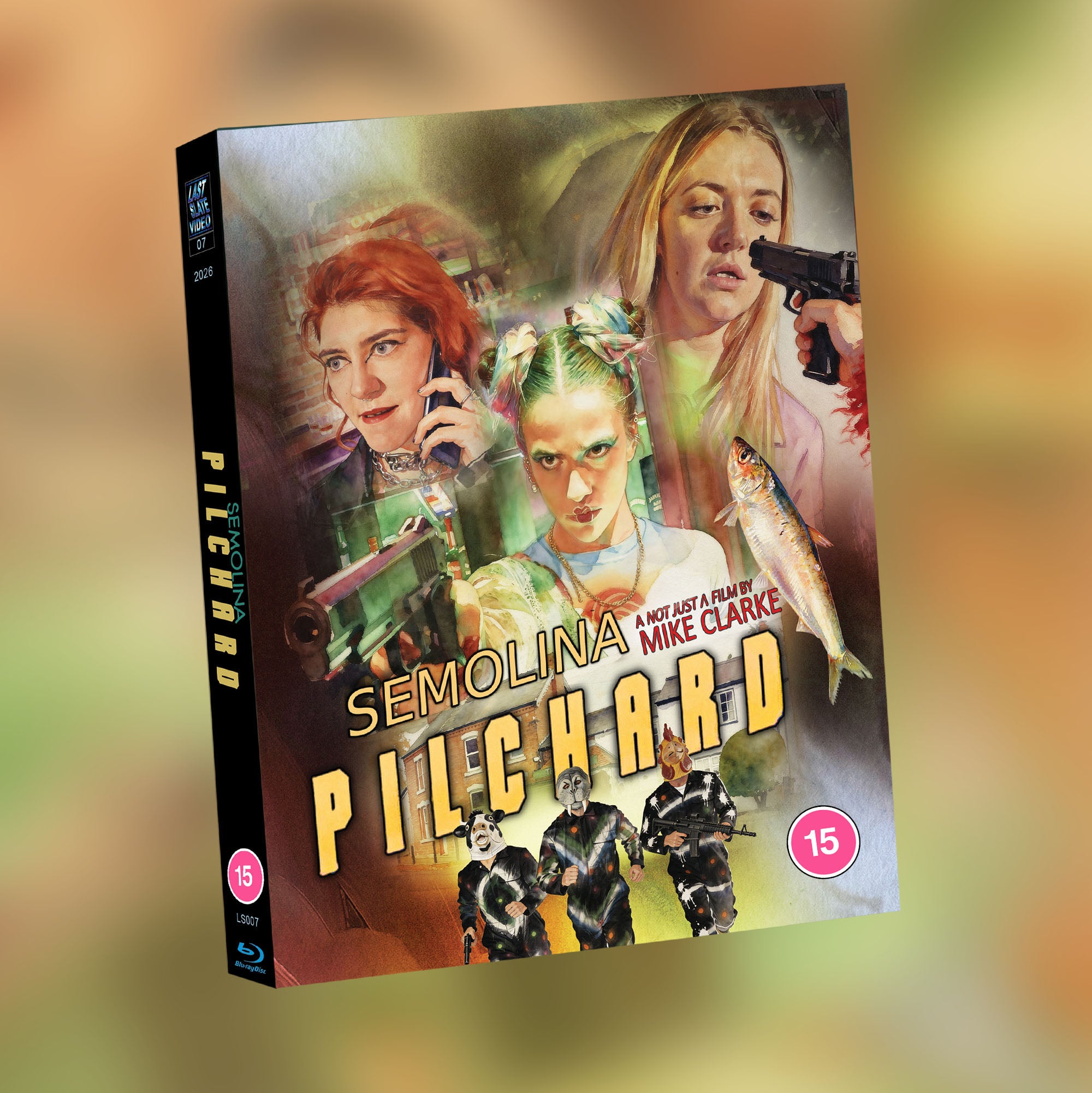 Semolina Pilchard - Blu-ray case, angled