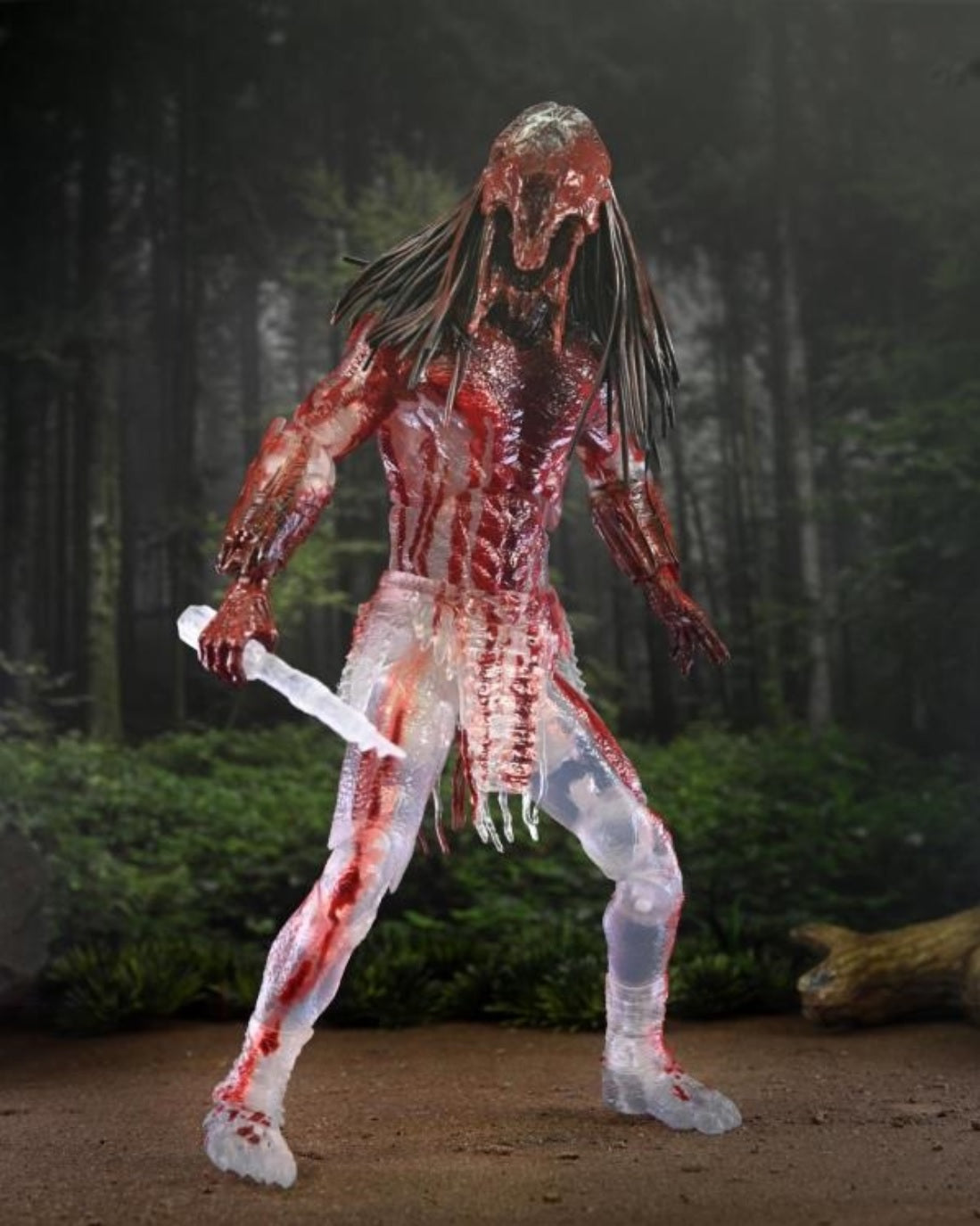 NECA Predator Prey Feral Bear Blood Predator Ultimate 7-Inch Scale Action Figure