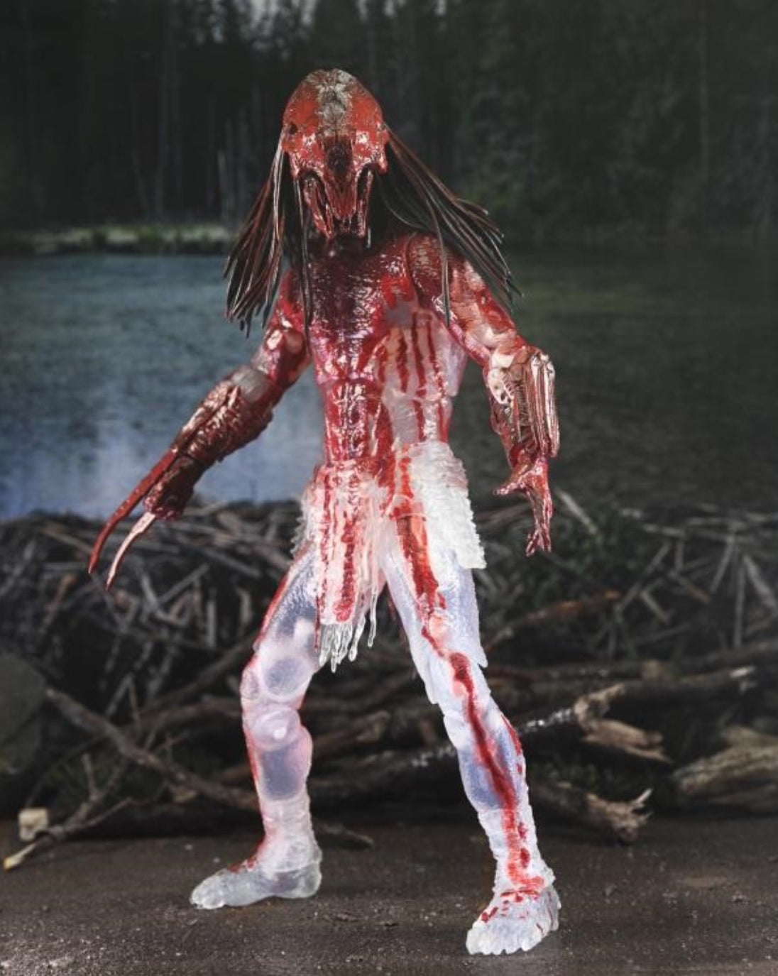 NECA Predator Prey Feral Bear Blood Predator Ultimate 7-Inch Scale Action Figure