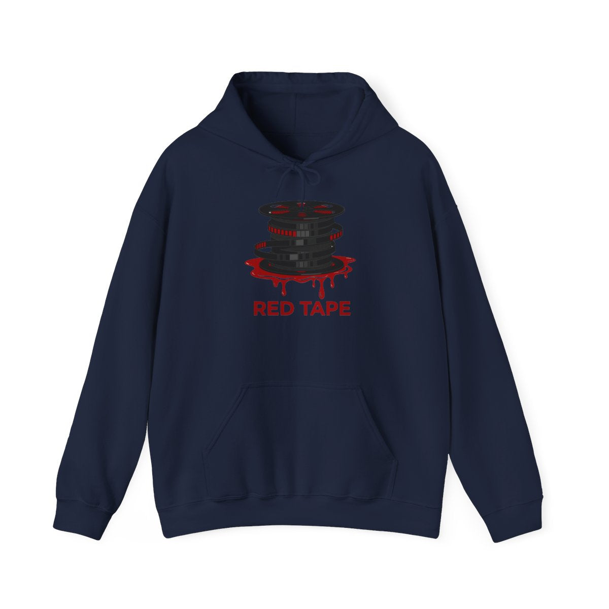 Horror Hoodie - 'Deleted Scenes'  RED TAPE - Unisex Heavy Cotton Hoodie