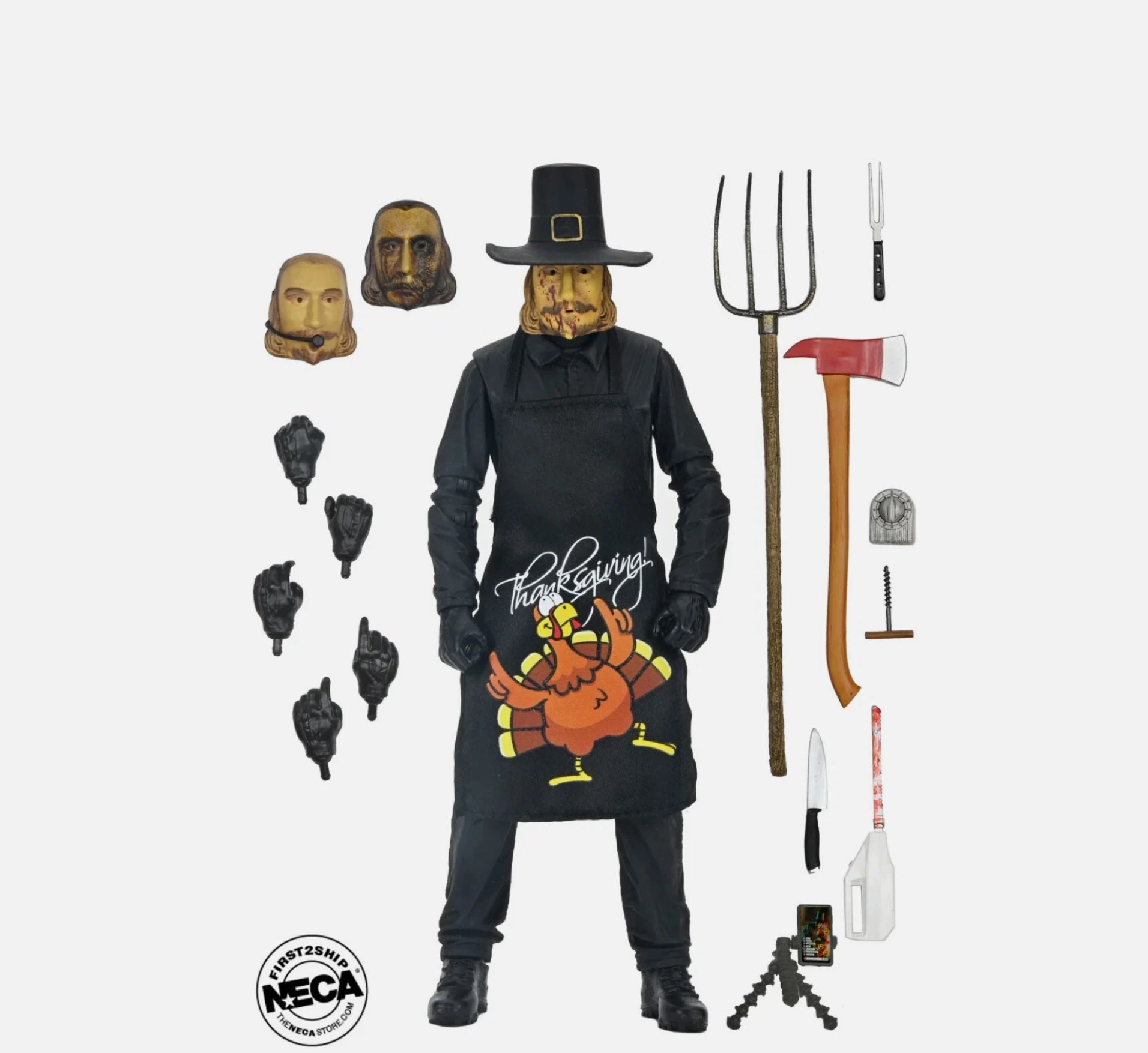 Thanksgiving - Ultimate “No Leftovers” John Carver 7” Scale Action Figure