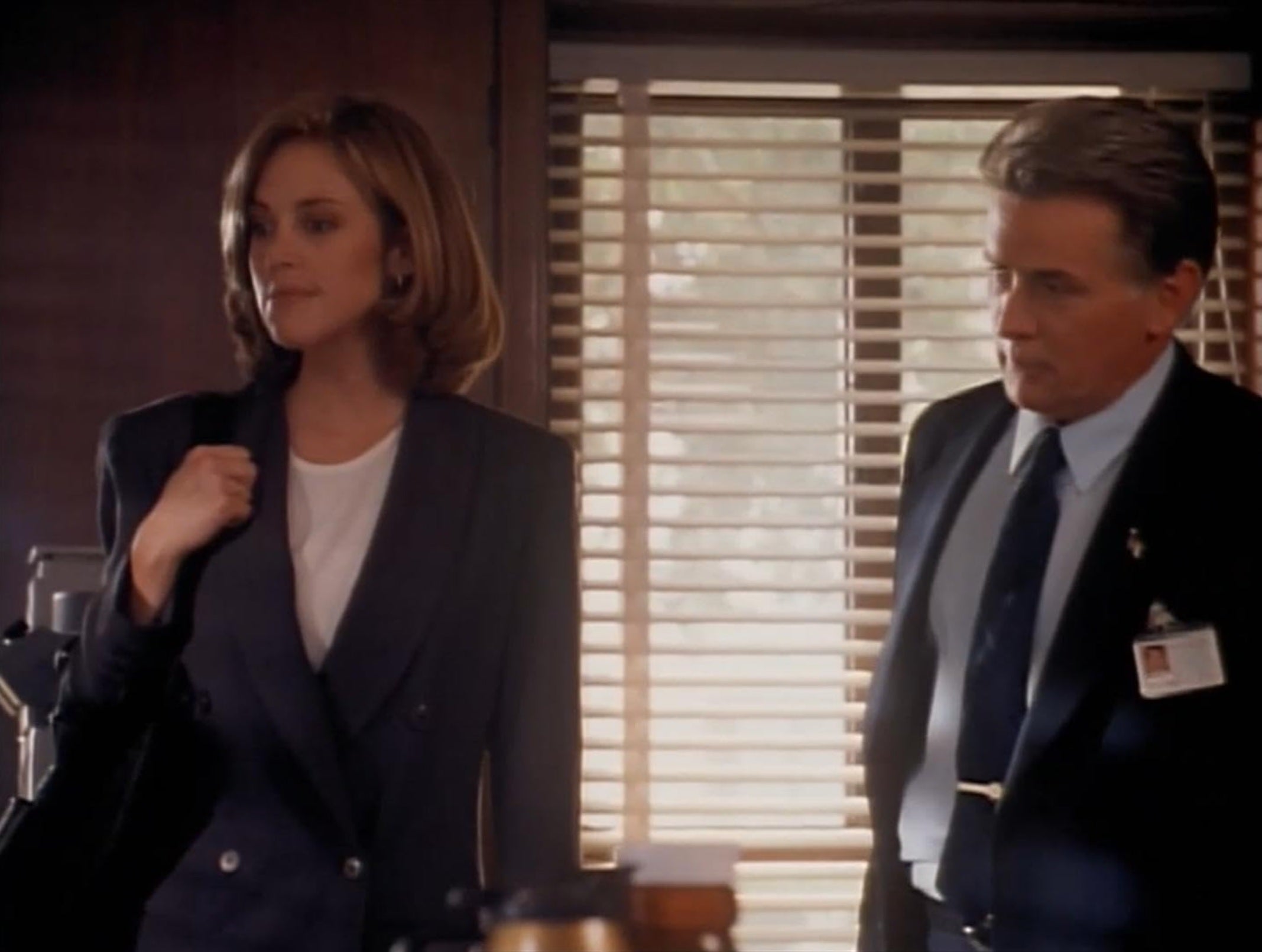 Ally Walker at the institute